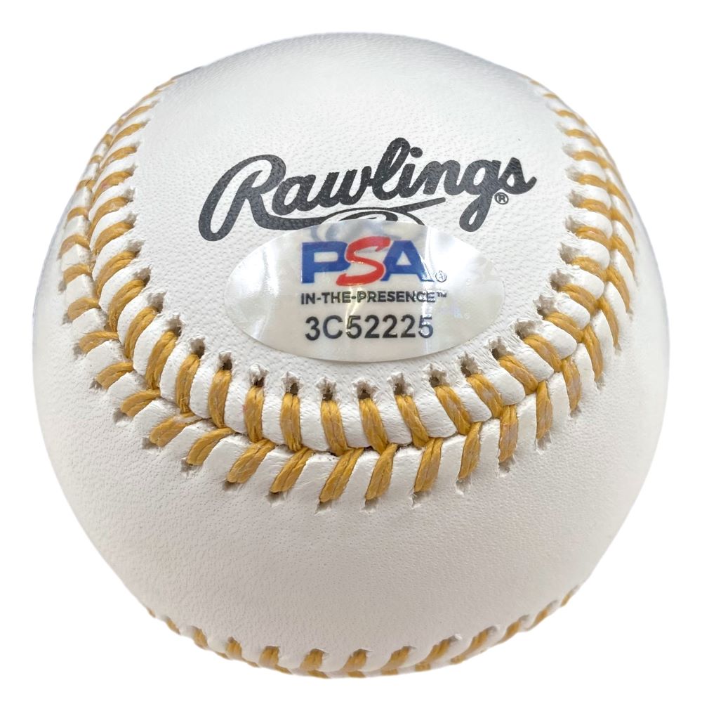 Jimmy Rollins Phillies Autographed Official Gold Glove Baseball - 4x Gold Glove Winner with PSA Hologram Certification - Perfect for Collectors, Sports Memorabilia Displays & Phillies Fan Gifts