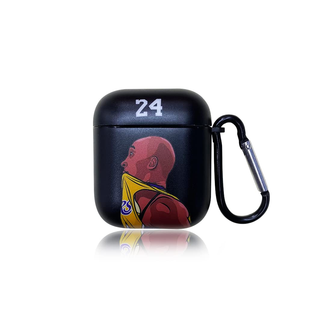 Cute Cartoon AirPod 1&2 Case with Keychain - Shockproof Cover for Gym & Travel