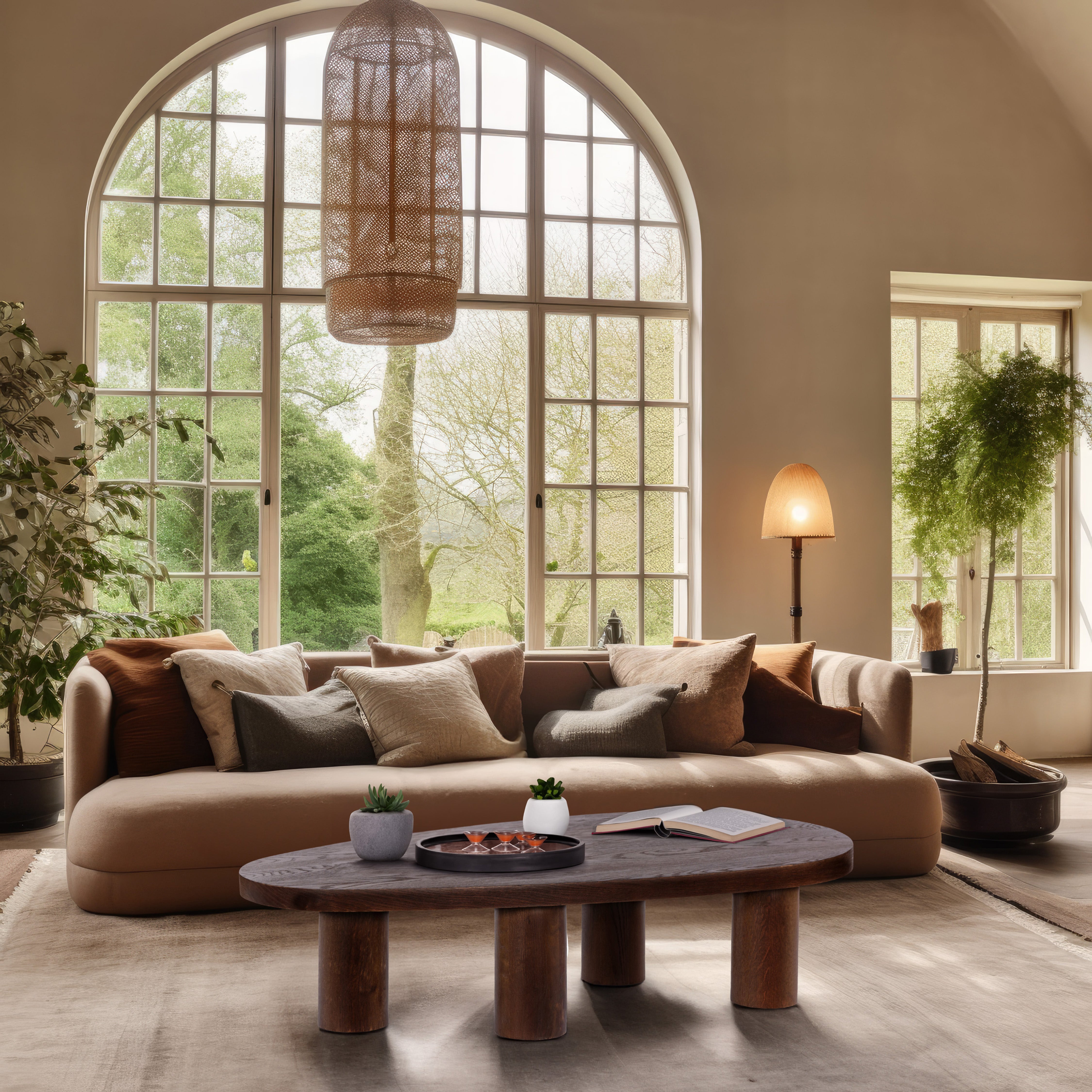 Beekman Modern Coffee Table - Solid Wood Living Room Furniture for Small Spaces | Perfect for Apartments, Condos & Cozy Homes
