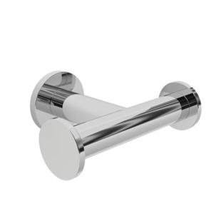 Newport Brass 36-13 Keaton Double Robe Hook, Polished Brass Uncoated - Elegant Bathroom & Bedroom Wall Hooks for Towels, Robes & Clothes Organization