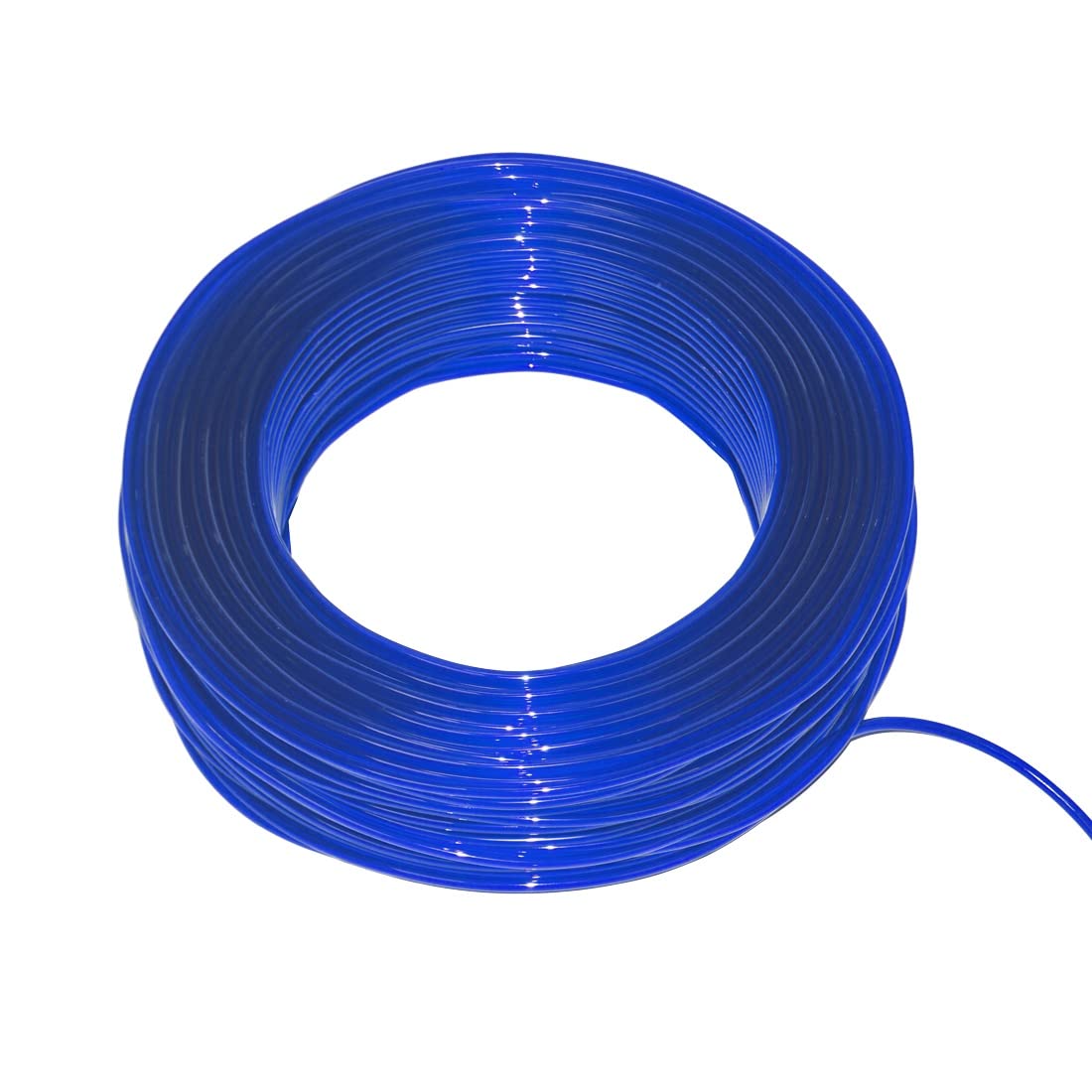 XERO 100 Foot Blue Garden Hose - Heavy Duty, Flexible & Kink-Free Water Hose for Lawn, Yard, and Outdoor Watering - Perfect for Gardening, Car Washing, and Pool Use