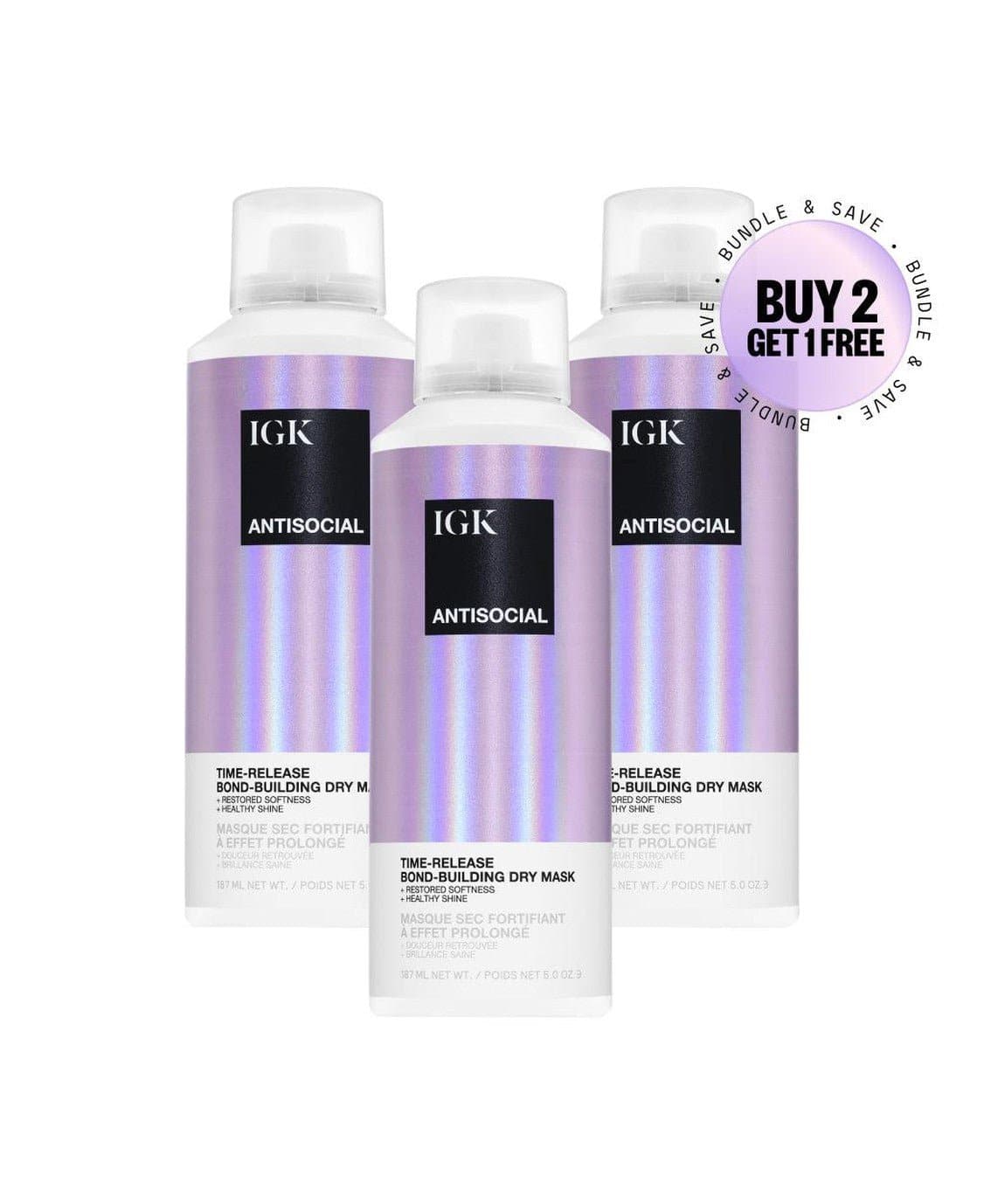 Antisocial Dry Hair Mask - Deep Conditioning Treatment for Damaged Hair | Hydrating & Repairing Hair Mask for Dry, Frizzy Hair - Perfect for Salon-Quality Hair Care at Home