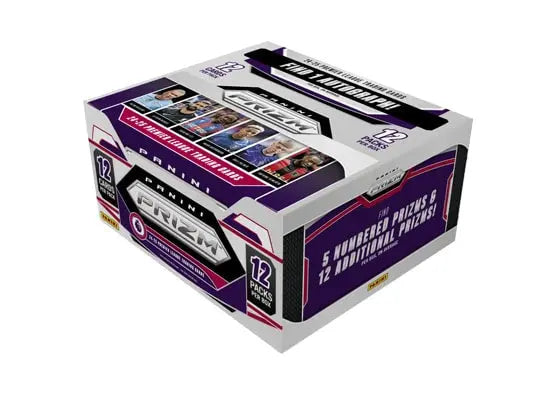 2024 Panini Prizm Premier League Soccer Hobby Box - 25 Cards Pack - Collectible Trading Cards for Soccer Fans & Card Collectors - Perfect for Gifts, Investments, and Fantasy Leagues