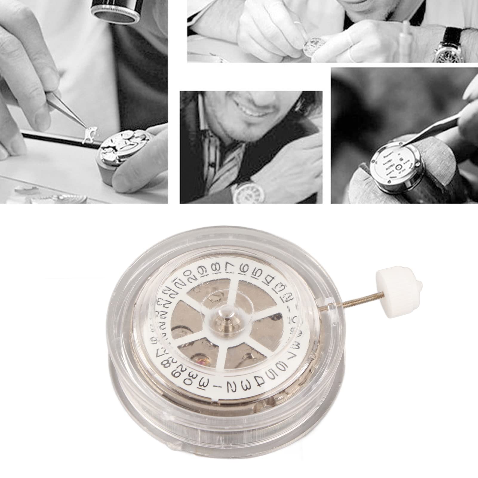 Cosiki 2813 Automatic Watch Movement - Replacement Parts for Professional Watch Repair & DIY Service | High Precision Mechanical Movement for Watchmakers & Hobbyists