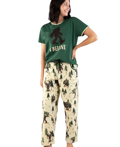 Believe Bigfoot Pajama Set