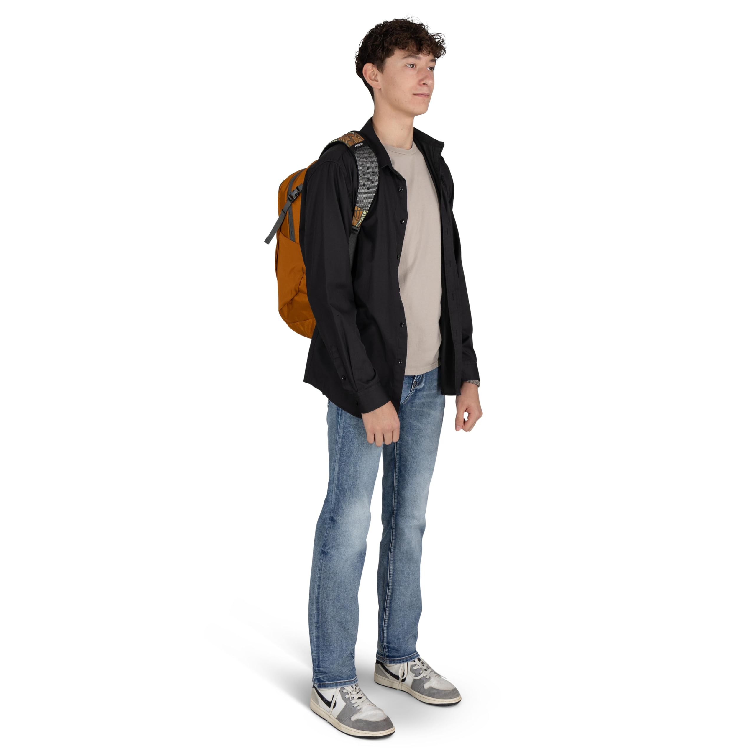Osprey Flare Laptop Backpack - Water-Resistant 15.6 Inch Laptop Bag with USB Charging Port & Organizer for Work, Travel & Commuting