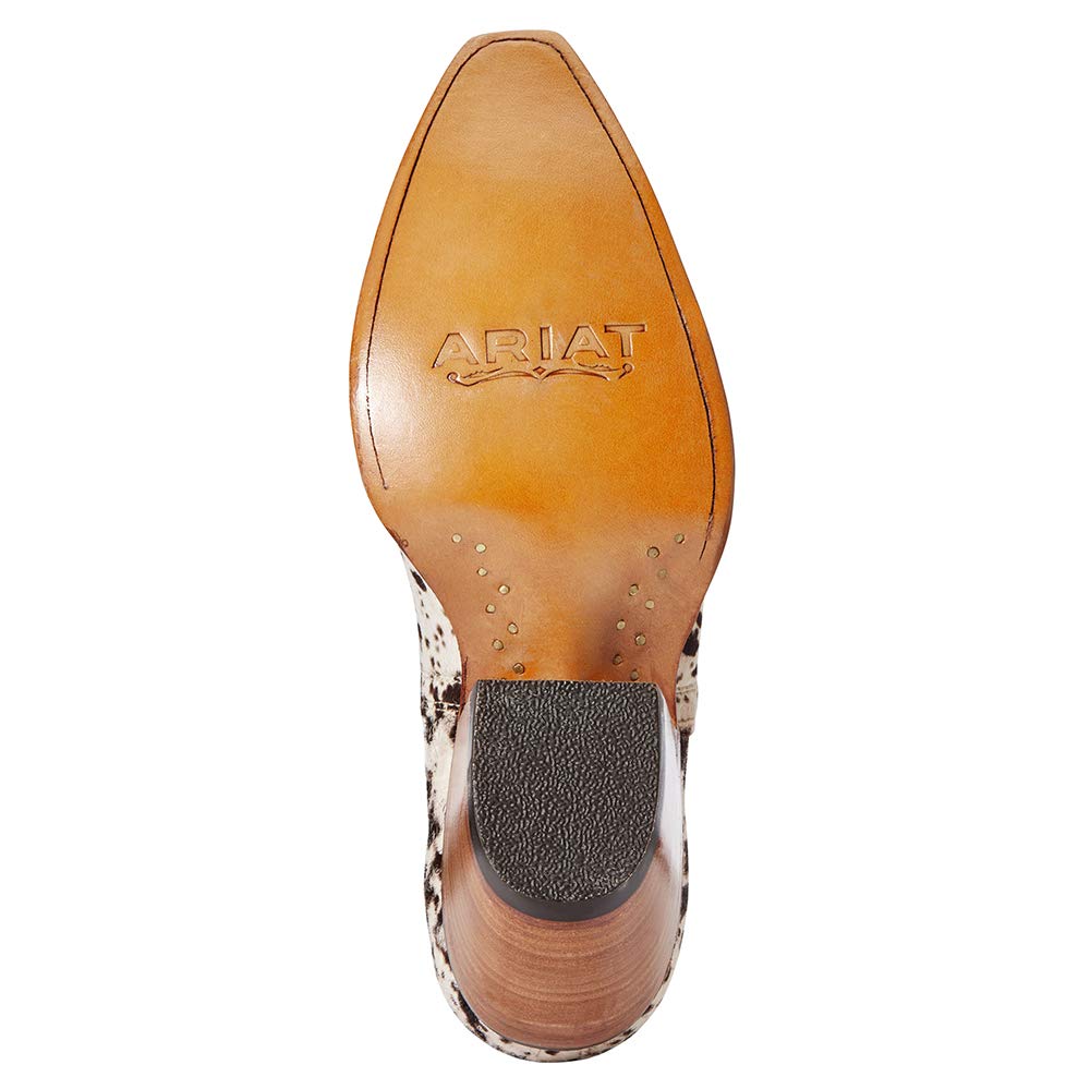 ARIAT Women's Dixon Haircalf Leopard Print Fashion Boots - Western Style Cowgirl Boots for Riding, Country Outfits & Night Out
