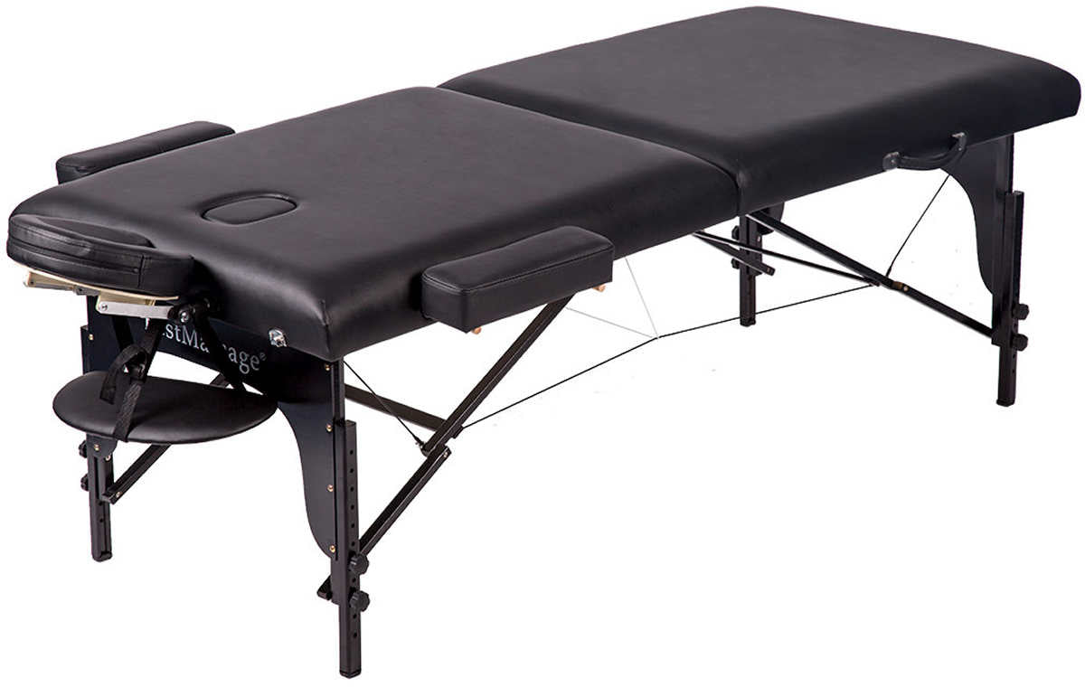 Professional Portable Massage Table with Adjustable Height - Foldable for Easy Storage - Perfect for Home, Spa & Therapy Sessions