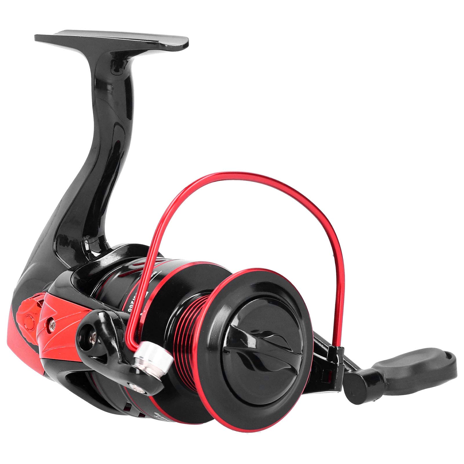 Saltwater Fishing Reel - High-Speed Metal Smooth Durable Ice Fishing Rod with Lure System for Ocean, Lake & River Fishing | Perfect for Deep Sea, Shore & Ice Fishing Adventures