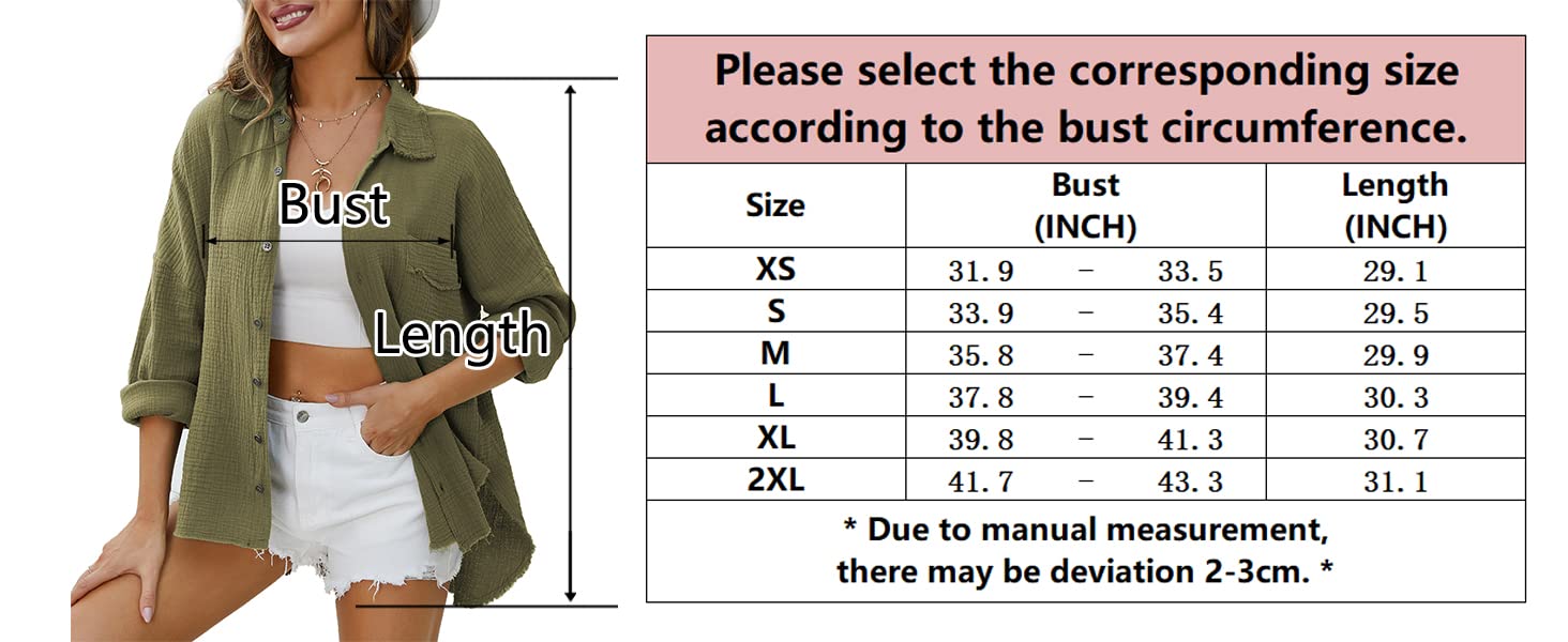 iGENJUN Women's Long Sleeve Linen Flannel Shacket - Button Down Shirt Jacket for Fall Winter 2023-2024 | Casual Office Wear & Autumn Layering Outfits | Perfect for Work, Date Night, Weekend Getaways & Outdoor Activities | Cozy Fall Fashion Essential for Women | Ideal for Coffee Dates, Office Meetings, Hiking Trips & Cozy Evenings by the Fireplace