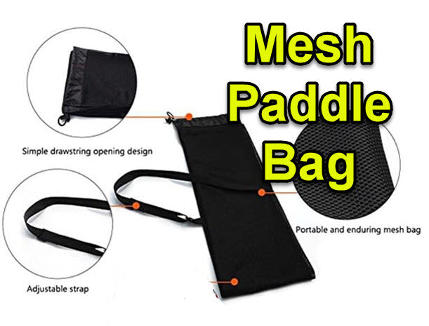 Waterproof Mesh Paddle Bag for Kayak & Canoe - Lightweight & Durable Gear Storage for Kayaking, Canoeing, and Outdoor Adventures