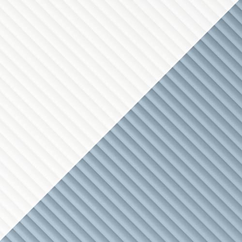 White & Blue