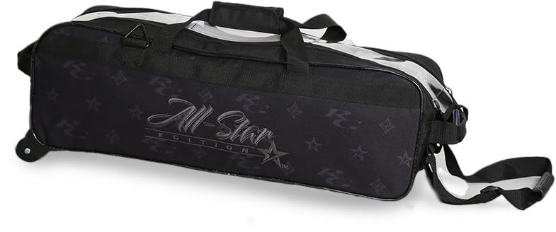 Roto Grip 3 Ball Bowling Travel Tote Bag - Blackout Color for Bowling Enthusiasts | Perfect for League Nights, Tournaments & Practice Sessions