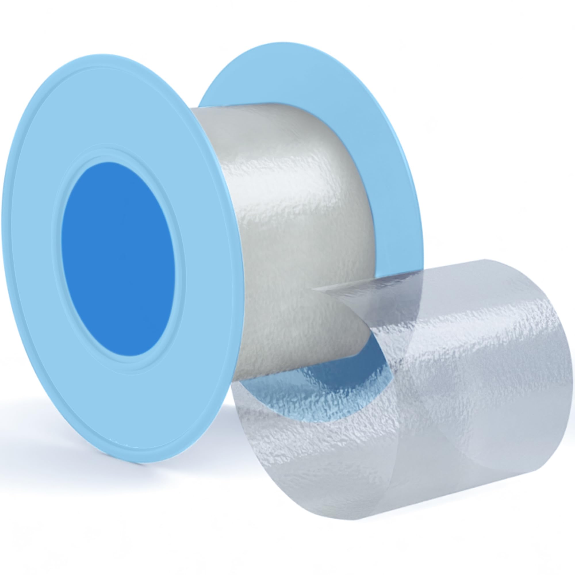 Hypoallergenic Medical Silicone Tape for Sensitive Skin - Pain-Free Removal, Secures Wound Dressings, 1