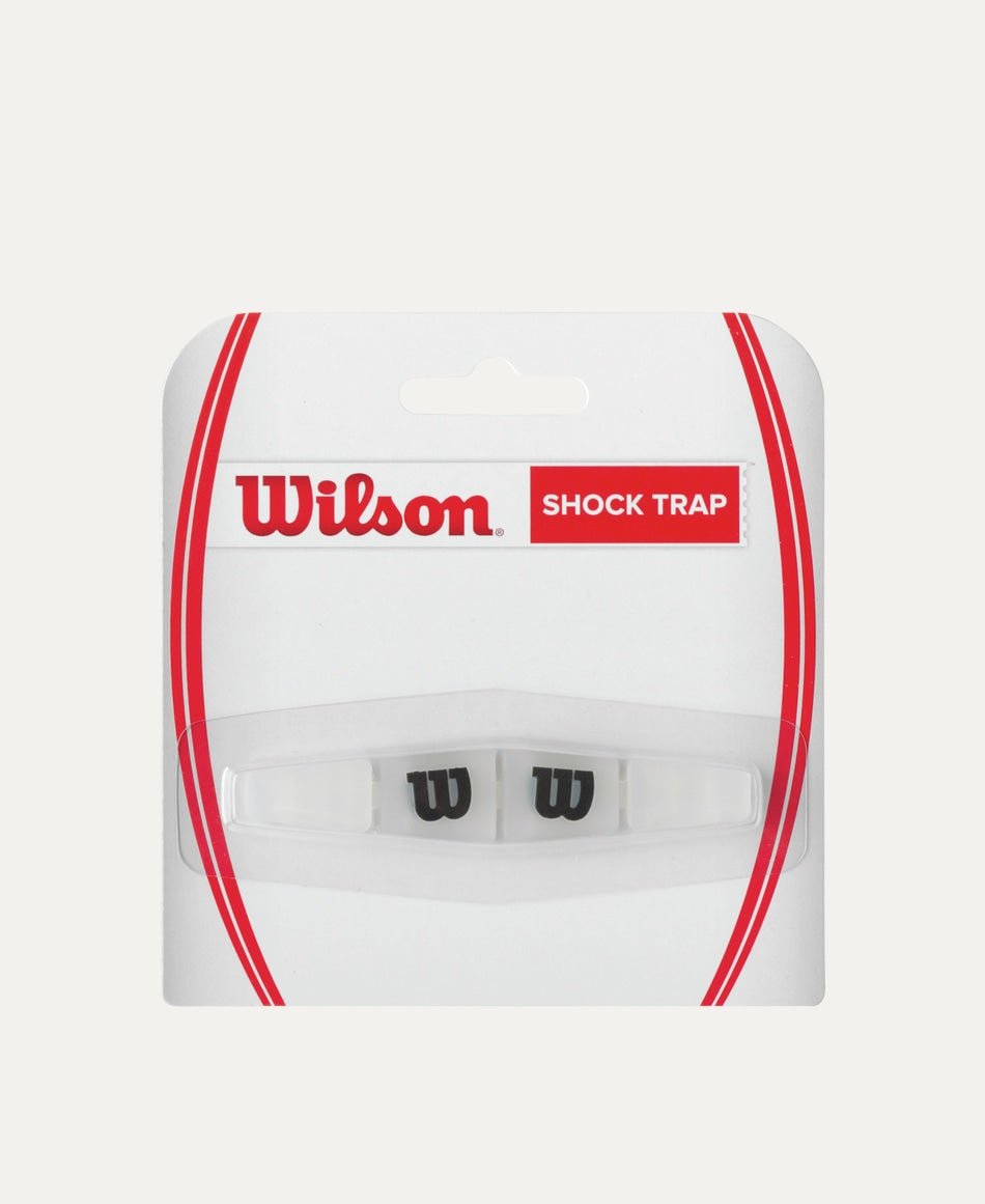Wilson Shock Trap Vibration Dampener - Tennis Racket Vibration Absorber for Better Control & Comfort - Perfect for Tennis, Badminton & Racquetball Players