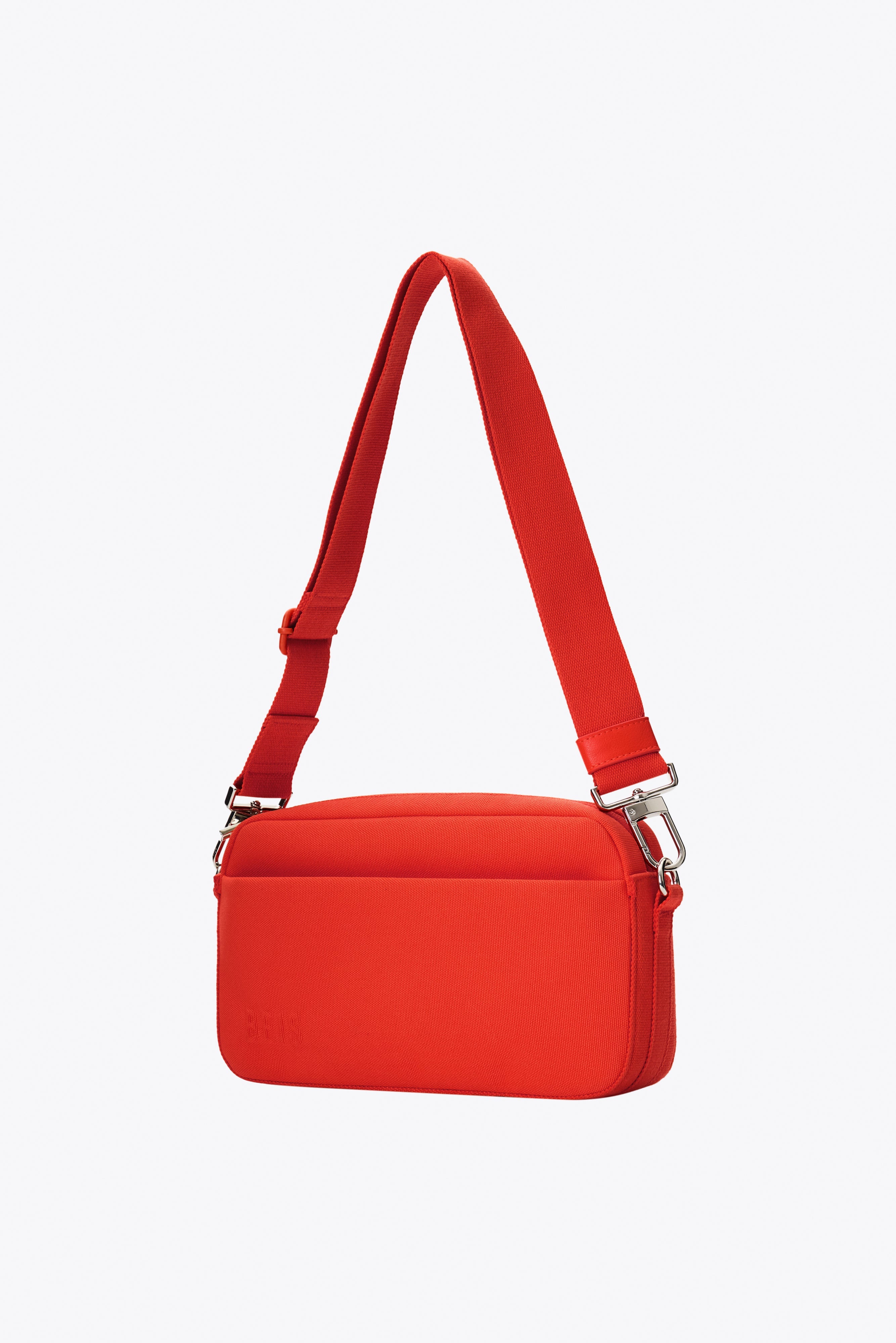 Stylish Flame Red Crossbody Bag for Women - Perfect for Travel, Shopping & Daily Use