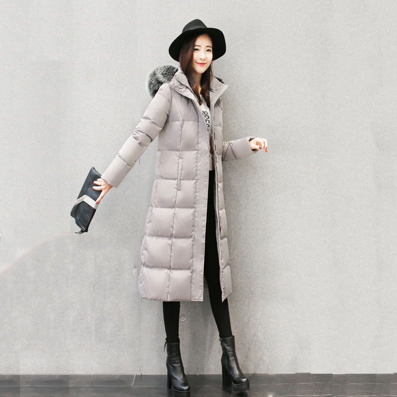 Women's Long Down Jacket - Warm Winter Coat for Cold Weather - Perfect for Outdoor Activities & Travel