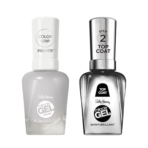 Shiny Top Coat Miracle Gel Color Grip Primer
