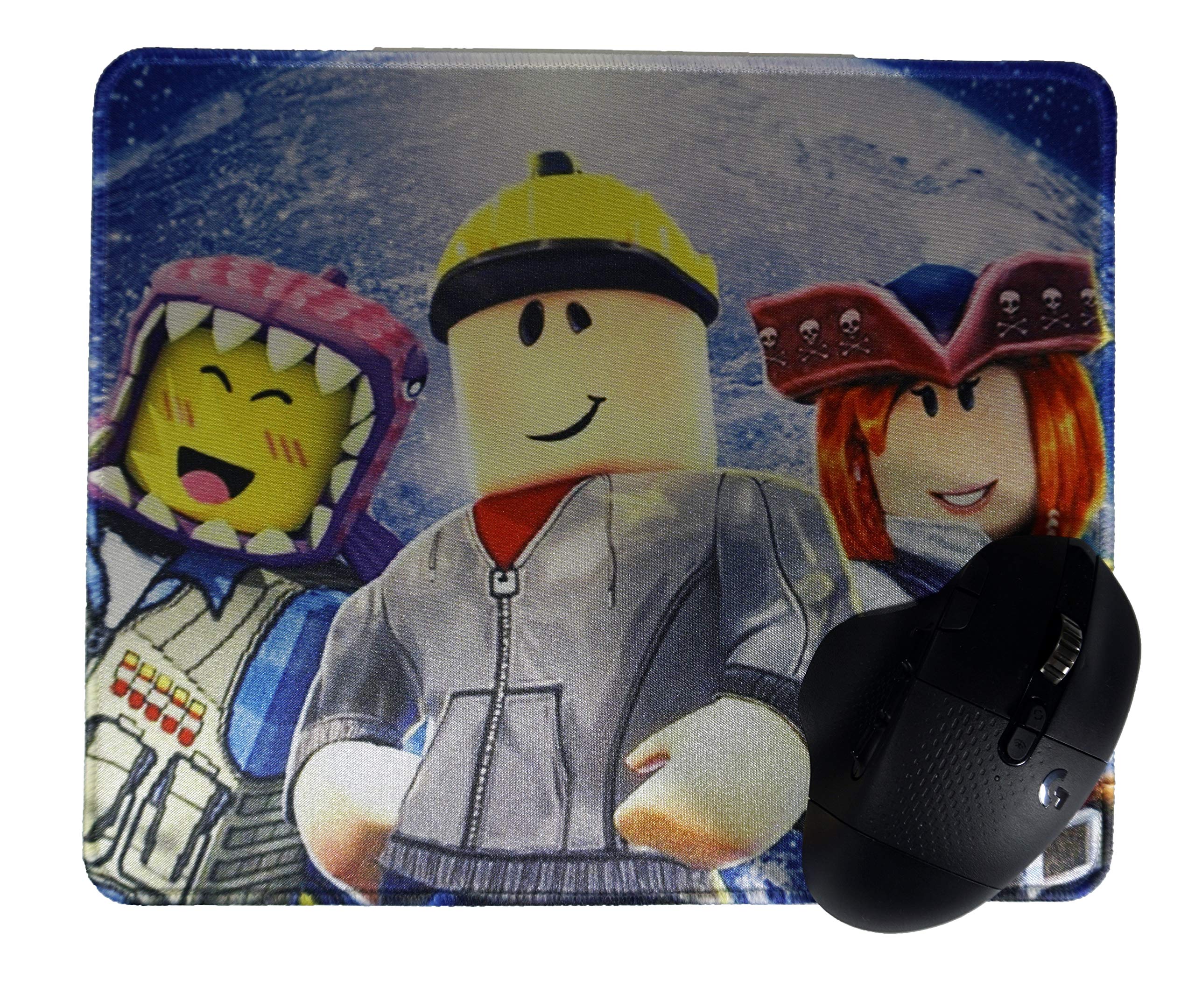 Custom Roblox Gaming Mouse Pad - 12x10 Inches Cute Anime Design Non-Slip Mouse Mat for Kids | Perfect for PC, Laptop, Gaming Setup & School Work