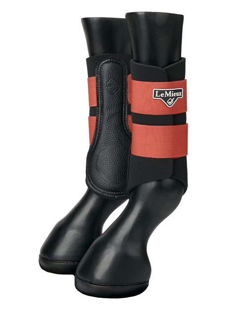 Le Mieux Grafter Brushing Boots for Horses - Durable & Breathable Leg Protection for Training & Riding - Perfect for Dressage, Jumping & Stable Use
