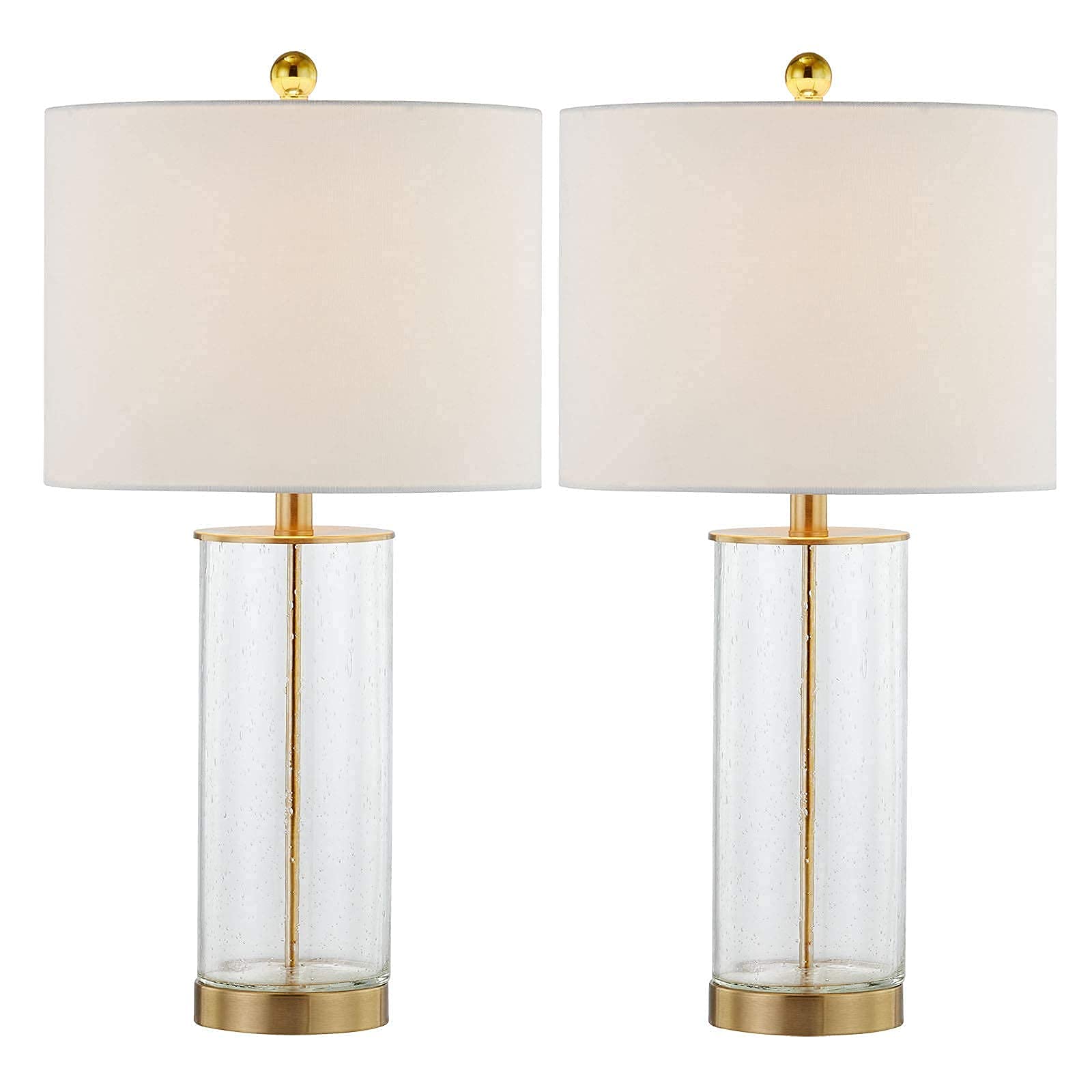 Maxax Set of 2 Modern Glass Table Lamps - 24