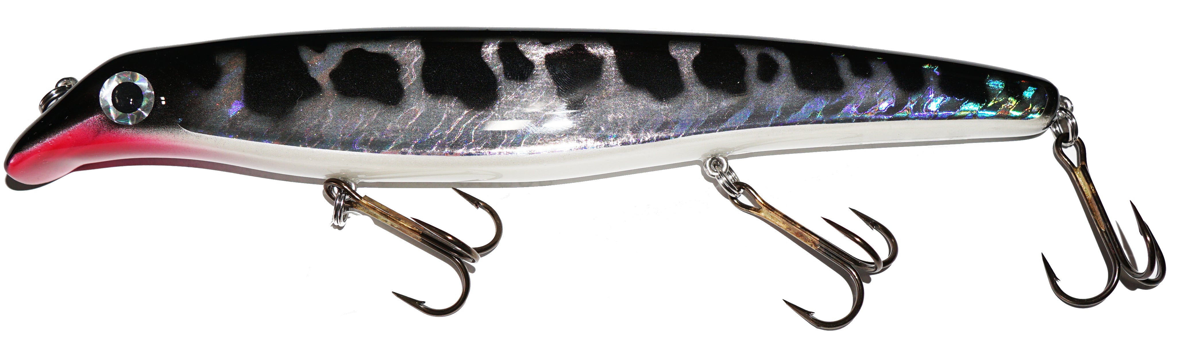 Big Fork Flash Sand Cat 10 Jerkbait Fishing Lure - Premium Bass Bait for Freshwater & Saltwater Fishing - Perfect for Casting, Trolling and Jigging