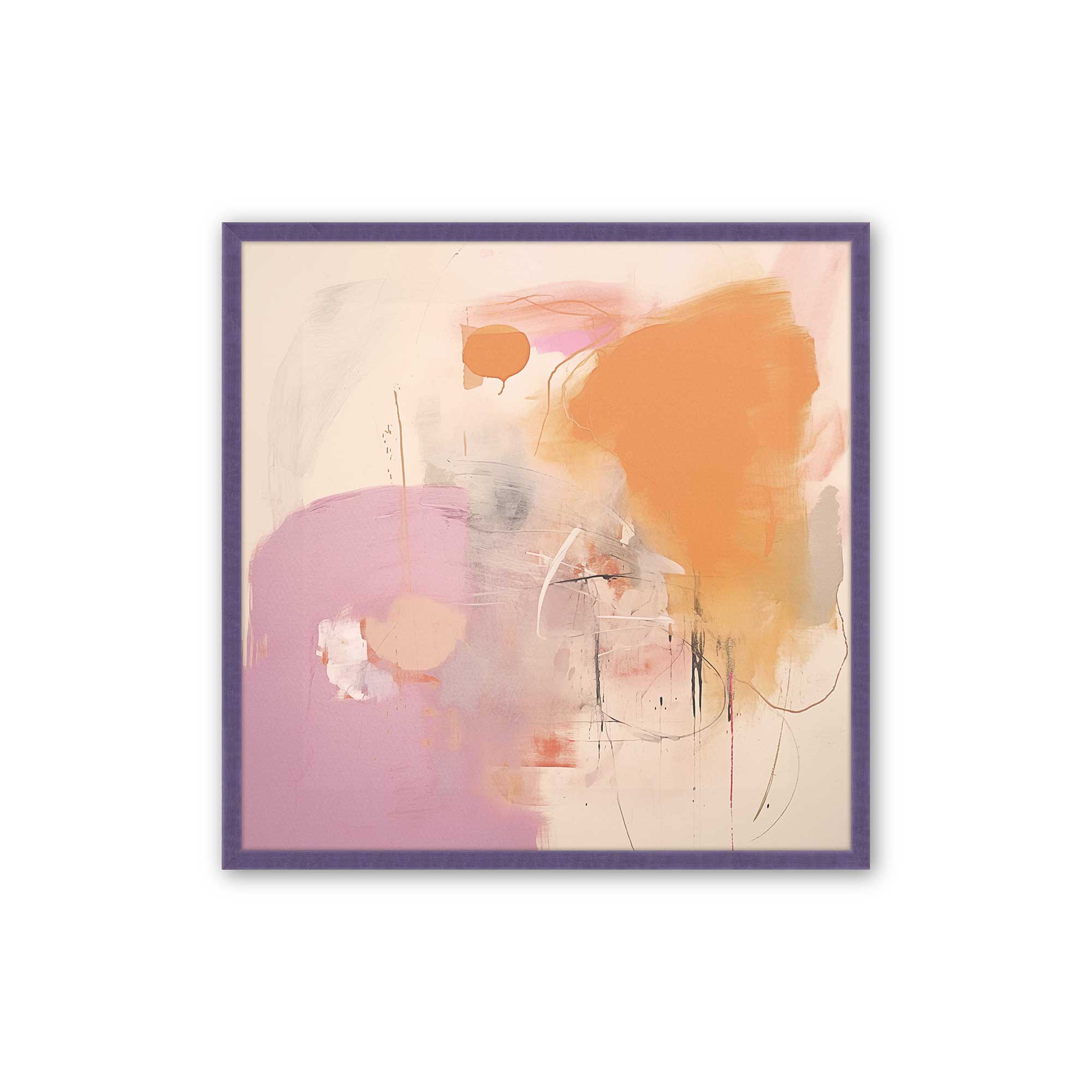 Cotton Candy Delight v1 Print - Vibrant Wall Art Decor for Kids Room, Nursery & Playroom - Perfect for Birthday Parties & Sweet Themed Events