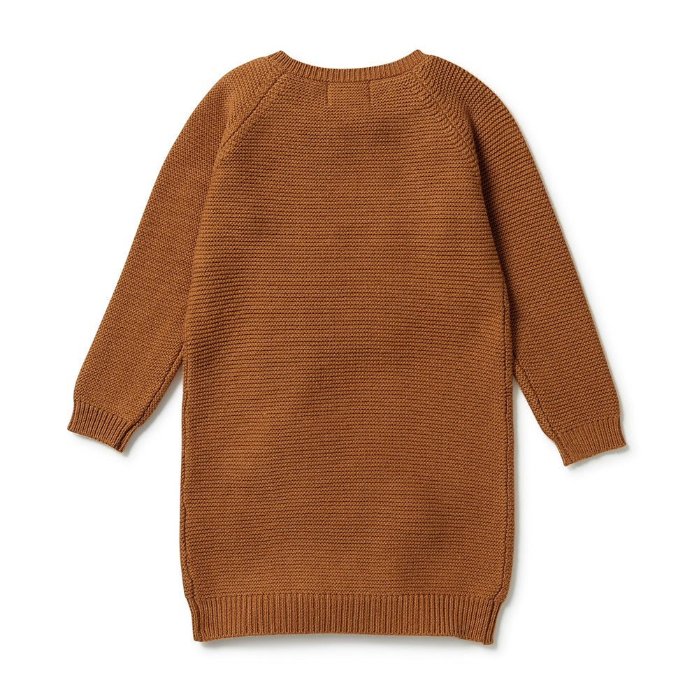 Women's Knitted Cable Sweater Dress - Cozy Winter Pullover for Casual & Office Wear | Perfect for Holidays & Date Nights