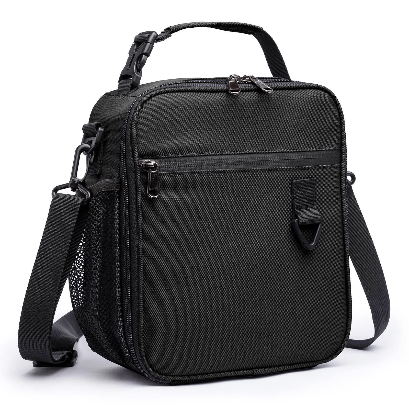Laripwit Insulated Cooler Bag for 12/24 Cans - Reusable Soft Lunch Box for Men & Women - Perfect for Beach, Work, Travel, Picnic & Camping - Double Deck Design for Maximum Storage