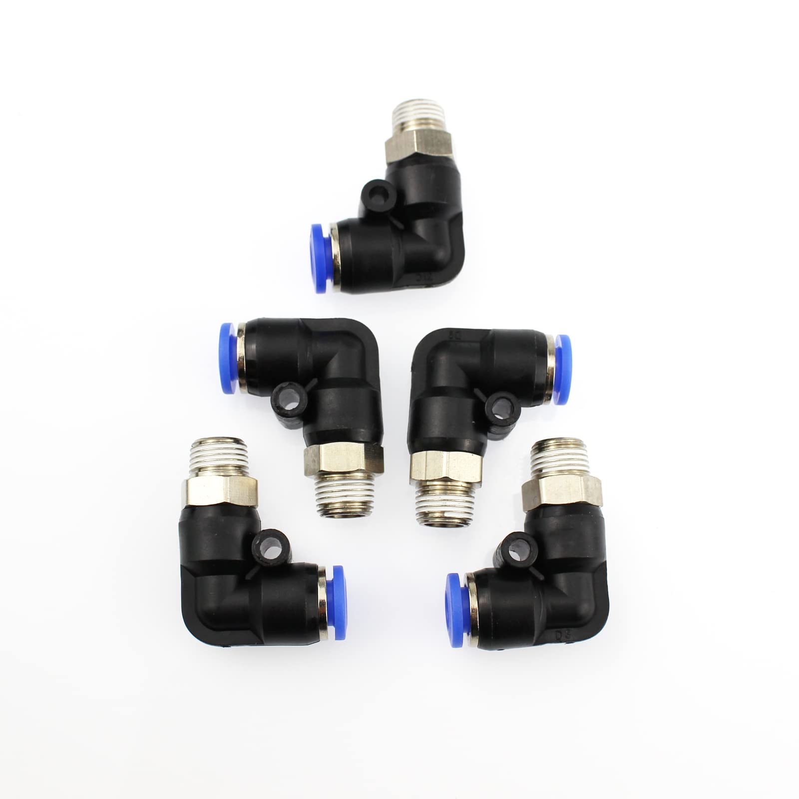 High Performance Vacuum PU Tubing and Push Lock Fittings Kit (1/8
