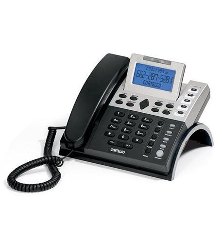 Cortelco Business 121000TP227S Standard Desk Phone ITT-1210 - Reliable Office Telephone for Call Centers & Small Businesses | Perfect for Reception Desks & Customer Service Areas