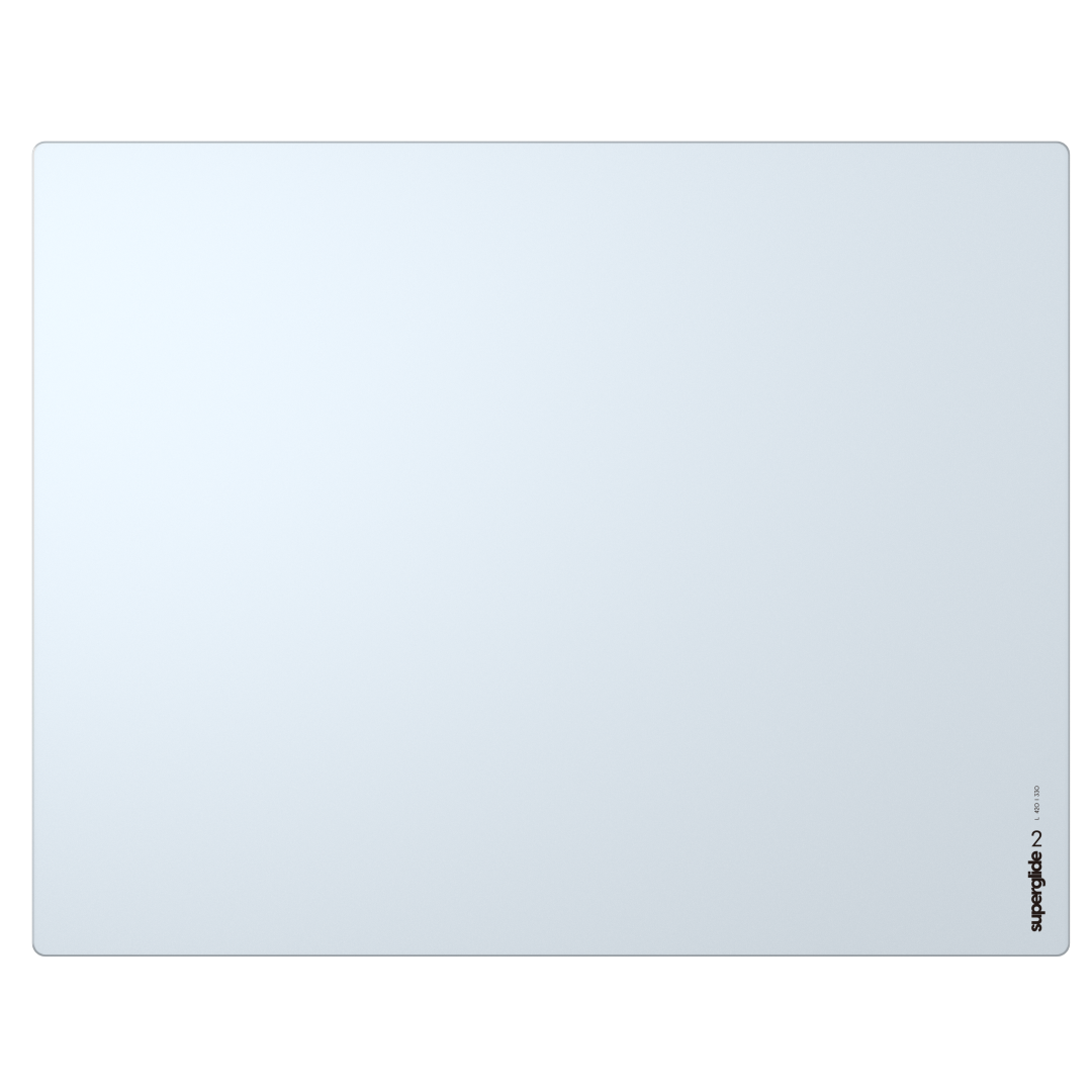 Pulsar Superglide V2 Glass Gaming Mouse Pad - Ultra Smooth Surface for Precision Control - Perfect for FPS, MOBA & Esports Gaming