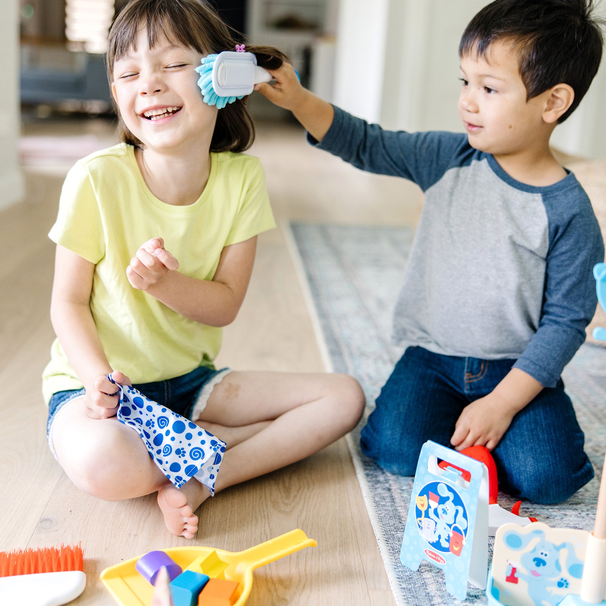 Blue's Clues & You! Clean Up Time Play Set - Interactive Pretend Play Toy for Kids Ages 3+ | Fun Learning Game for Toddlers | Perfect for Preschool Classroom & Home Playtime Activities