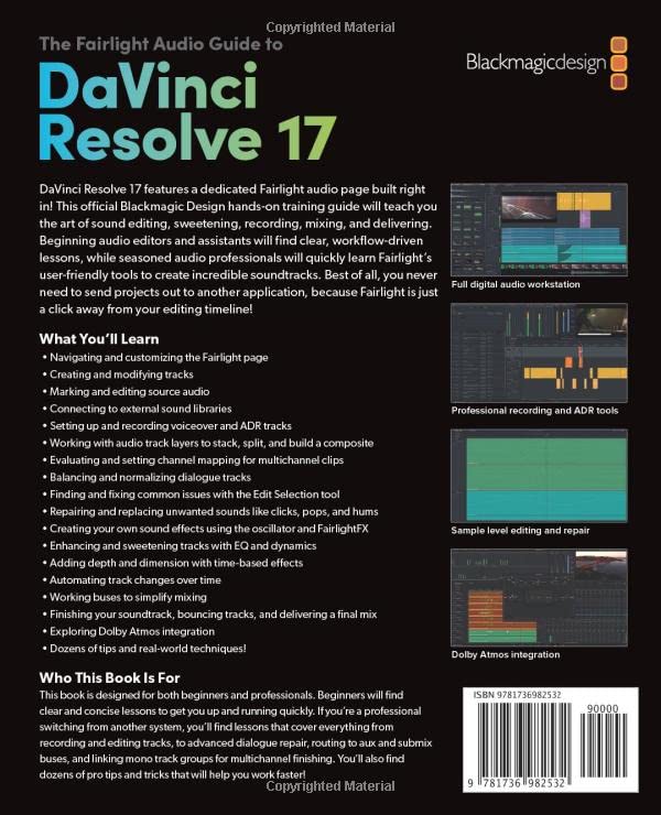 Fairlight Audio Guide for DaVinci Resolve 17 - Professional Video Editing & Sound Mixing Tutorial for Filmmakers