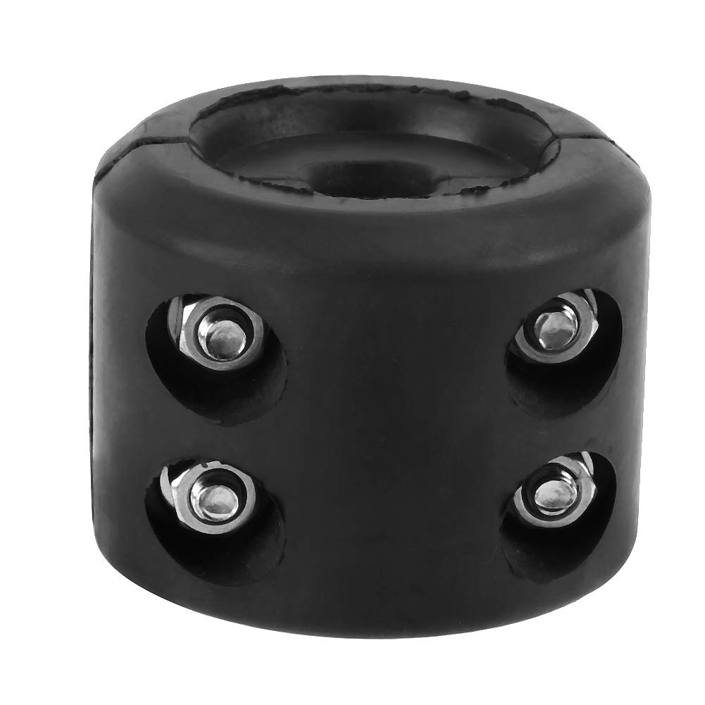ZPSHYD Winch Cable Hook Stopper Kit - Heavy Duty Black Rubber Stopper for ATV UTV Winches - Secure & Protect Your Winch Cable - Perfect for Off-Roading, Towing & Recovery