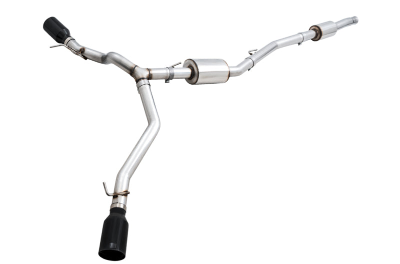 AWE Tread Edition Cat Back Exhaust System with Black Tips & Dual Exit for Jeep Gladiator 3.6L V6 (2020-2025) - High Performance Exhaust Upgrade for Off-Road & Street Driving