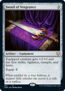 Sword of Vengeance - Exclusive Theme Deck for Magic: The Gathering | Perfect for Competitive Play & Collector's Display