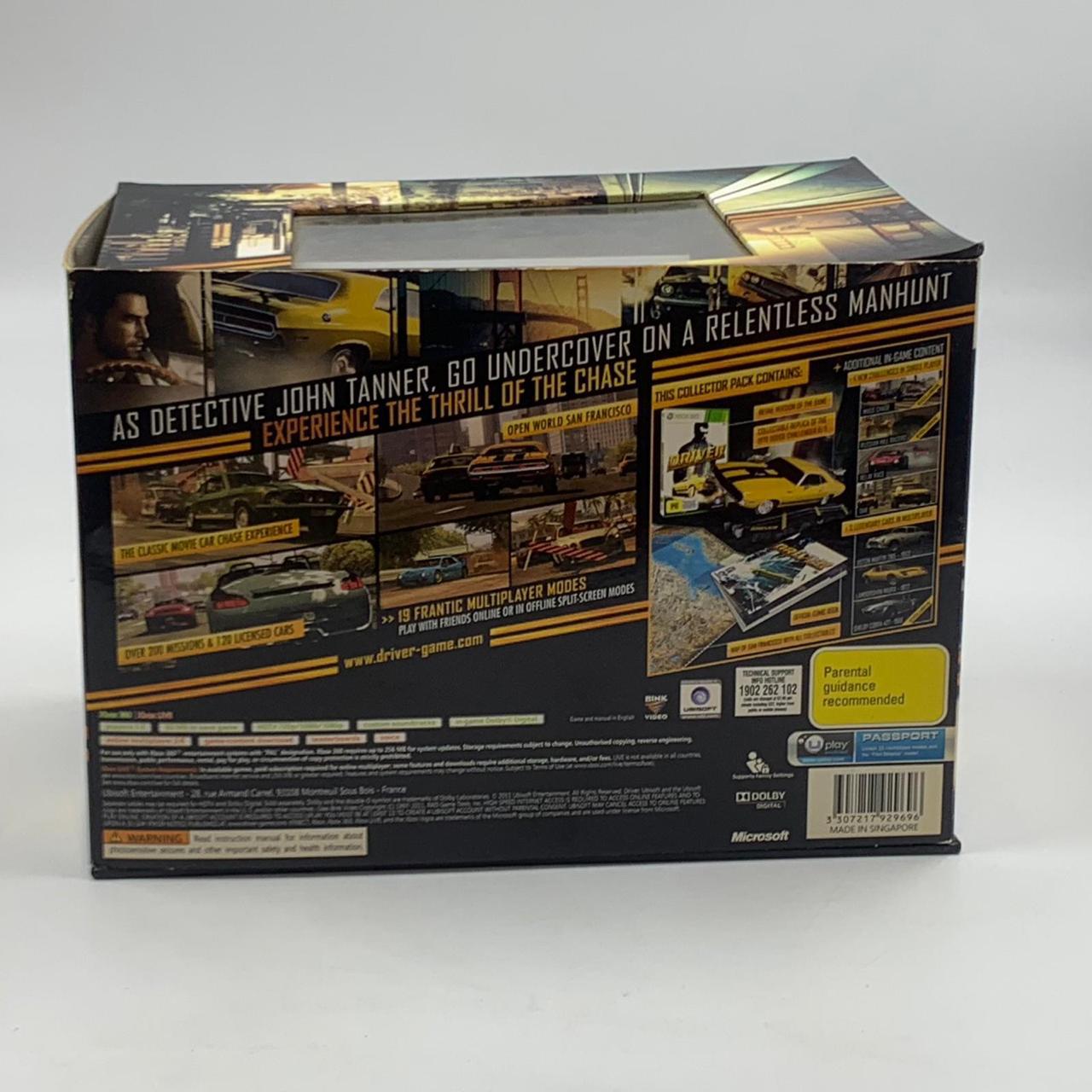 Driver San Francisco Collector's Edition - Xbox 360 Game (PAL Region) - Complete Boxed Set | Perfect for Racing Game Fans & Collectors