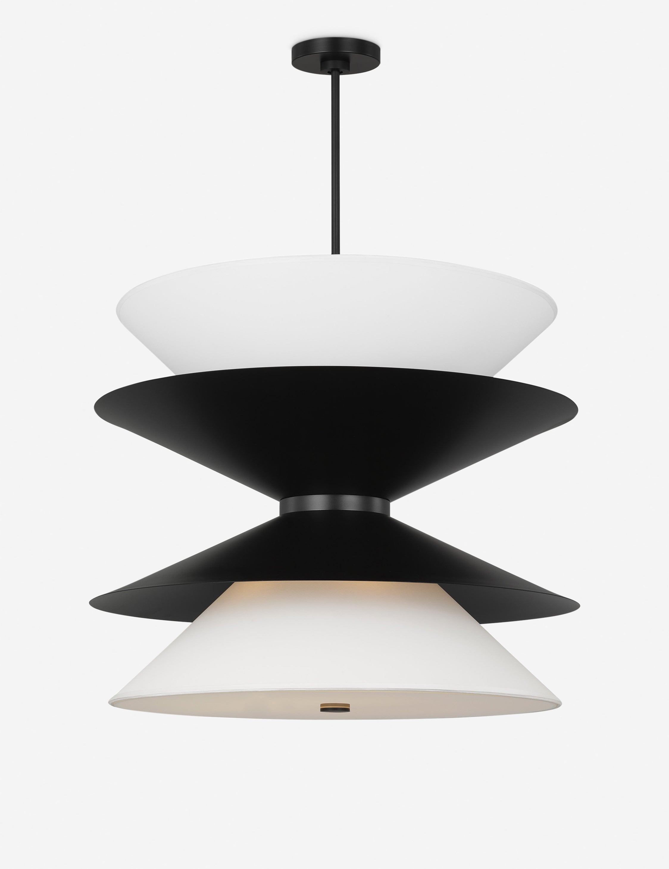 Chambord Pendant Light by Christiane Lemieux - Elegant French-Inspired Glass Chandelier for Dining Room & Bedroom Lighting