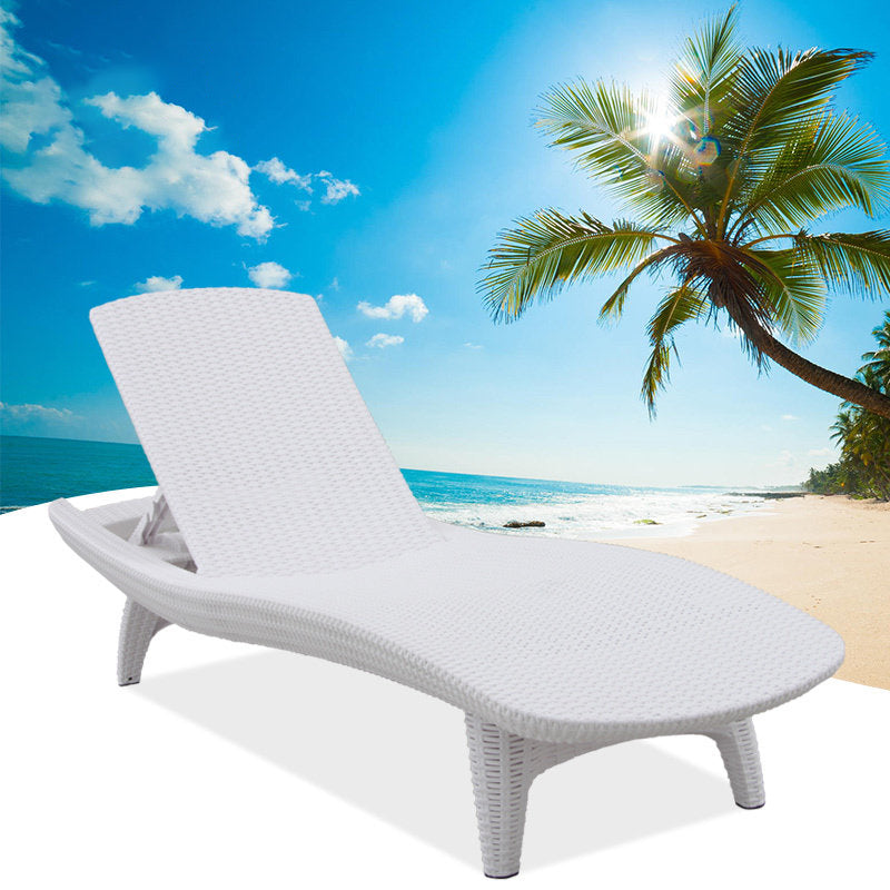 Premium Sun Lounger No.11 - Adjustable Outdoor Reclining Chair with Cushion | Perfect for Poolside, Beach, Patio & Backyard Relaxation