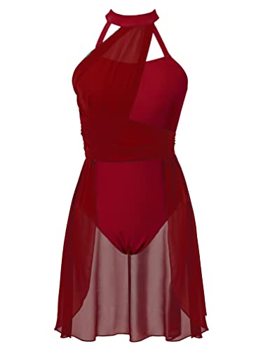 Halter Neck Burgundy