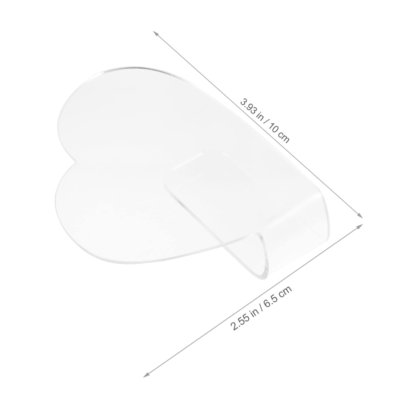FRCOLOR 6 Pcs Nail Art Palette - Professional Cosmetic Mixing Tray for Acrylic & Oil Painting - Artist Makeup Mixing Plate for Nail Design - Perfect for Salon, Home DIY & Professional Nail Artists