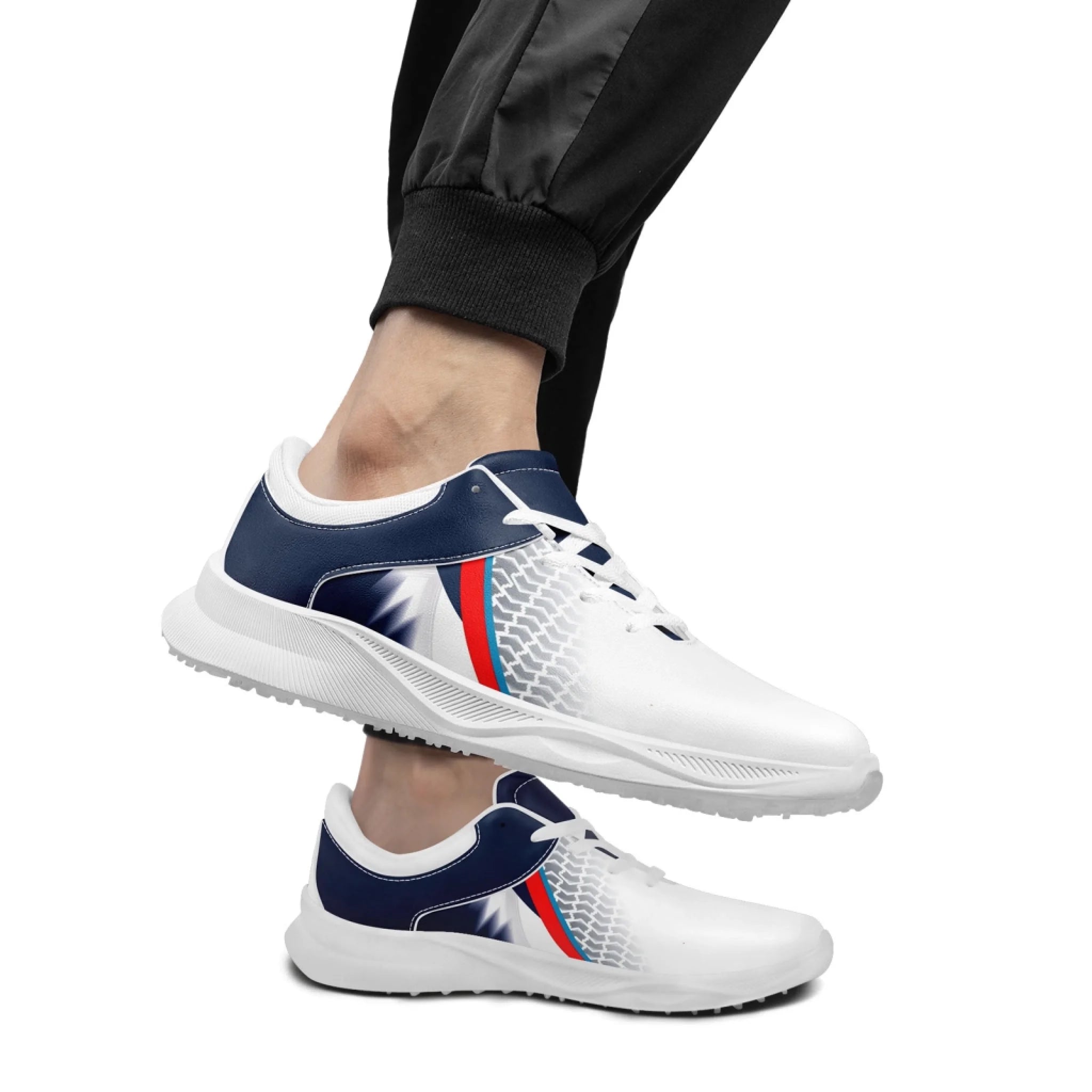 Custom Golf Performance Sneakers for Men & Women - Personalized Durable Athletic Shoes for POD Resellers - Lightweight Comfort Walking & Running Shoes for Golf, Gym, and Casual Wear (FN062 25020099 3)