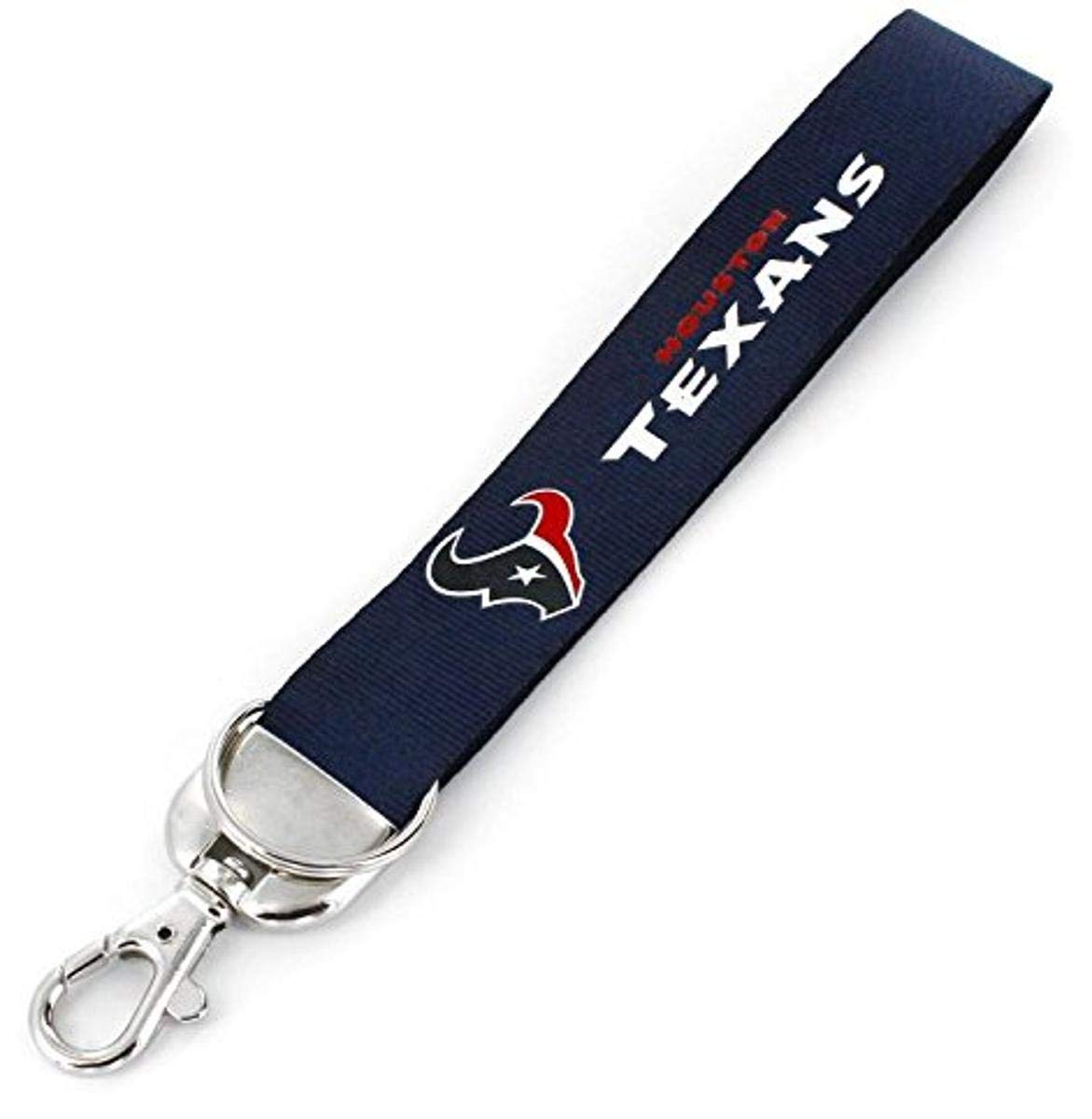Houston Texans NFL Wristlet Keychain - Stylish Team Logo Wristlet for Keys & Cards - Perfect for Game Day, Travel & Everyday Use