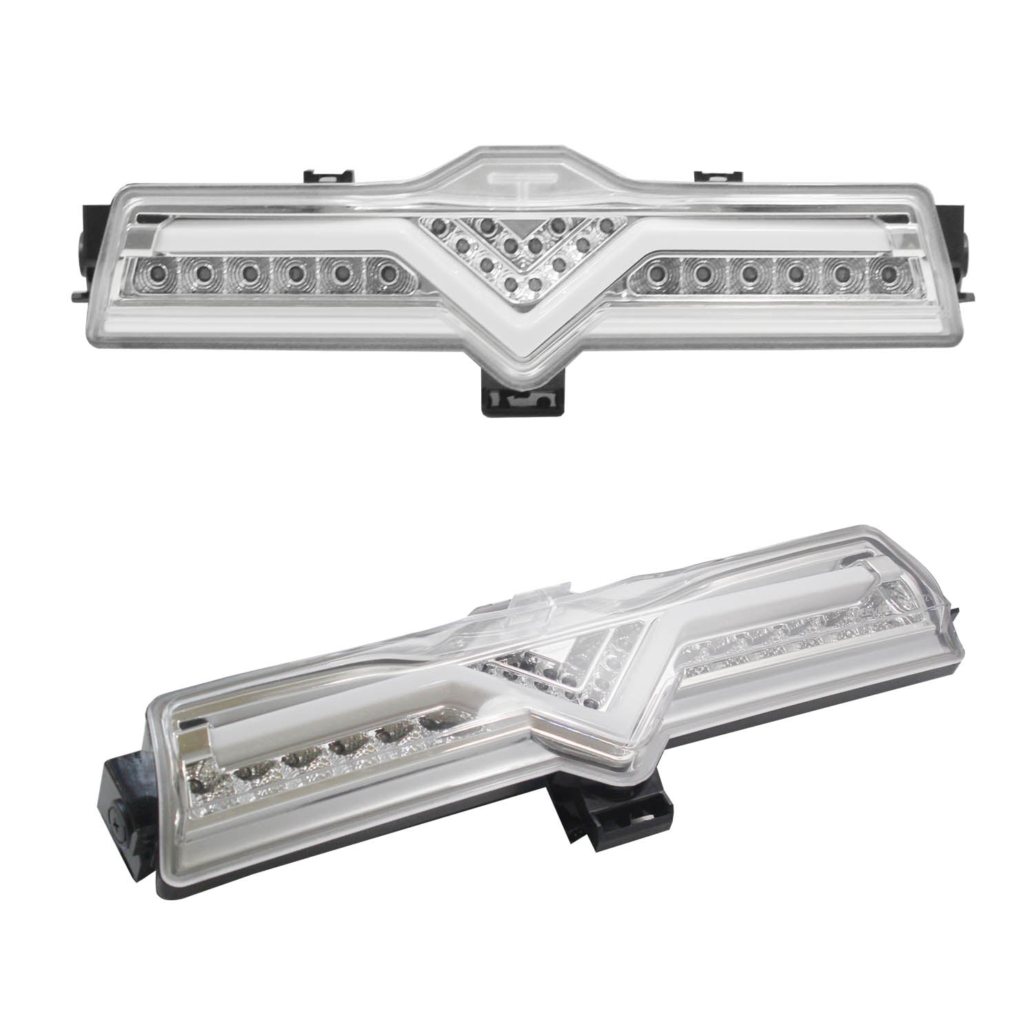 Clear LED Rear Bumper Reverse Brake Fog Light Lamp for Scion FRS 86 Subaru BRZ - High Visibility Safety Lights for Night Driving & Parking