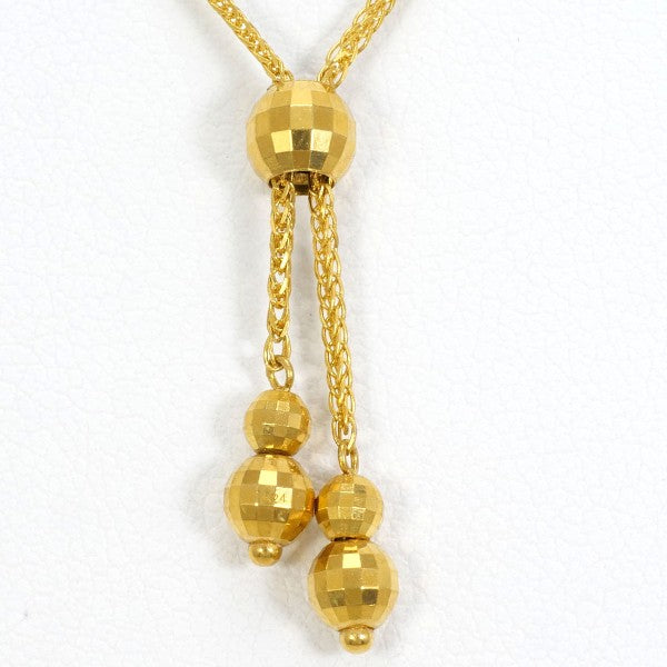 24K Yellow Gold Necklace for Women - Elegant 18 Inch Solid Gold Chain - Perfect for Gifts, Weddings & Special Occasions