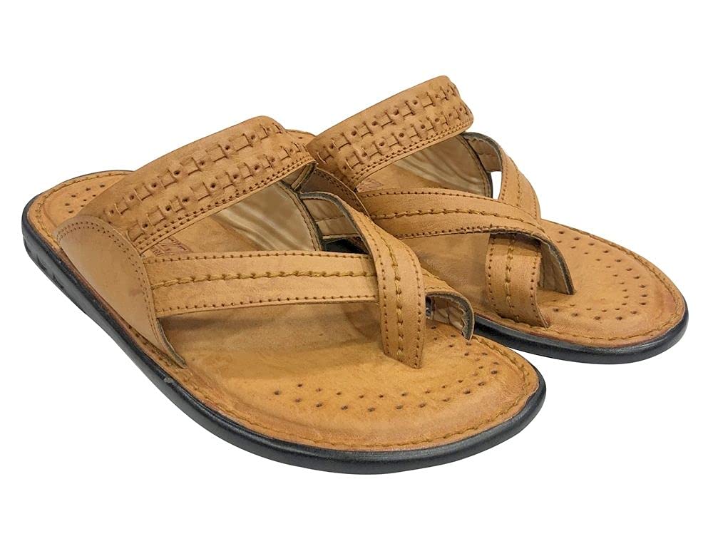 Authentic Kolhapuri Chappals - Handmade Indian Ethnic Slip-On Slippers & Loafers | Comfortable Flip Flops for Women & Men | Perfect for Casual Wear, Home, Beach & Traditional Occasions