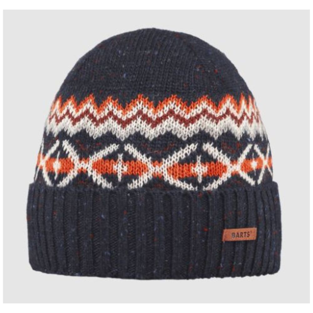 Barts Jekobe Kids Winter Hat - Warm Fleece-Lined Beanie for Boys & Girls - Navy Blue - Perfect for Snow Play, Skiing & Outdoor Winter Activities