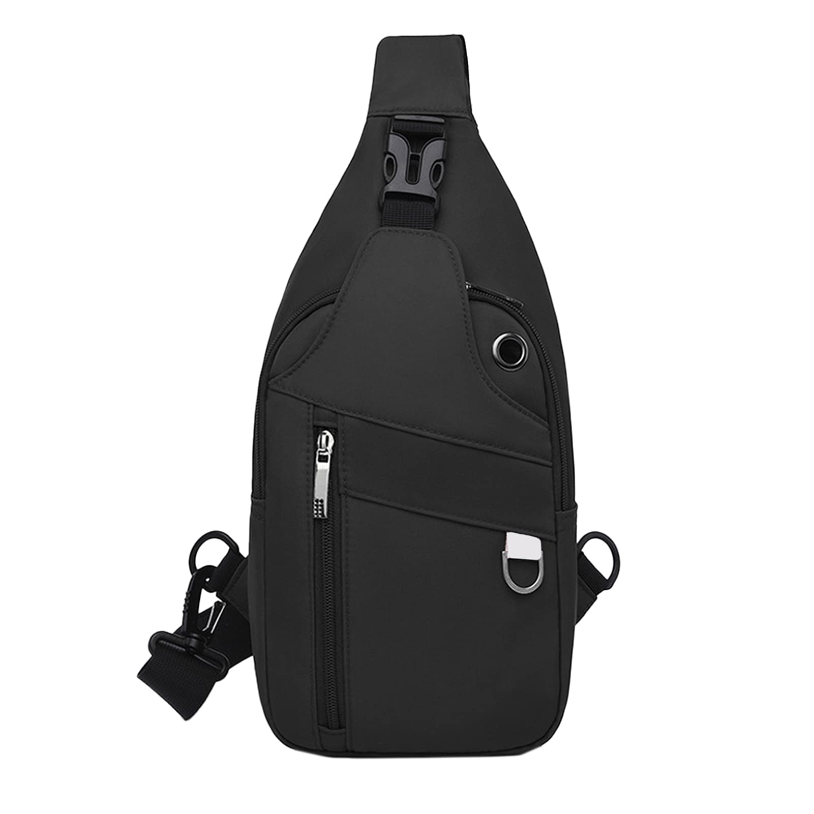 Grebest Anti-Theft Chest Bag - Adjustable Crossbody Backpack with Secure Buckle Design, Lightweight & Water-Resistant for Travel, Hiking, Cycling | Perfect for Outdoor Adventures, Commuting & Daily Use
