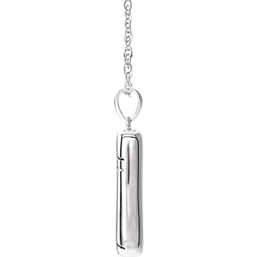 Sterling Silver Forever Companion Ash Holder Necklace - 18